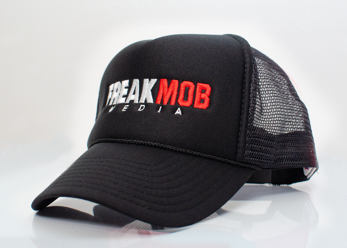 FreakMob Trucker Hat - Black – FreakMob Media