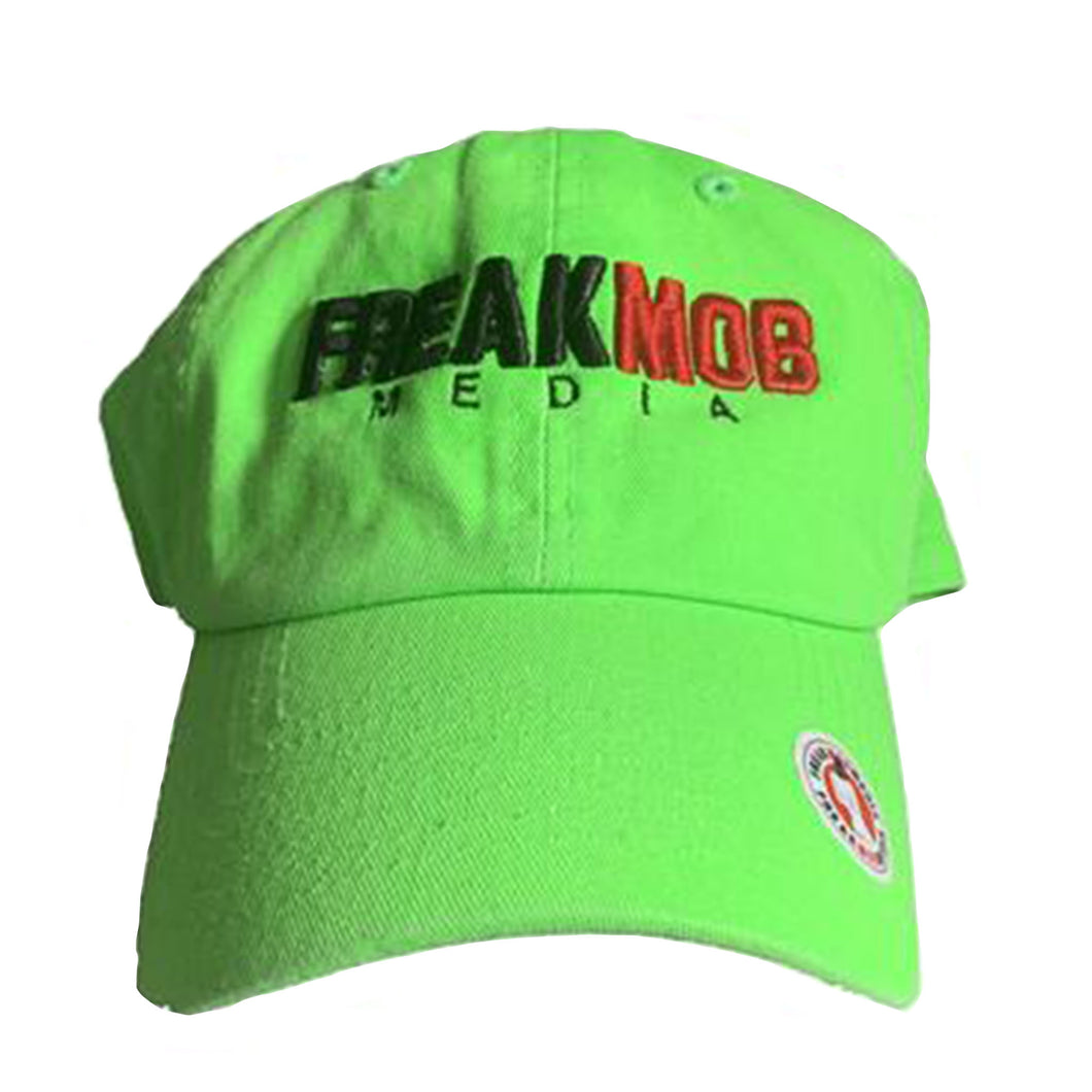 FREAKMob - Dad Hat - Neon Green